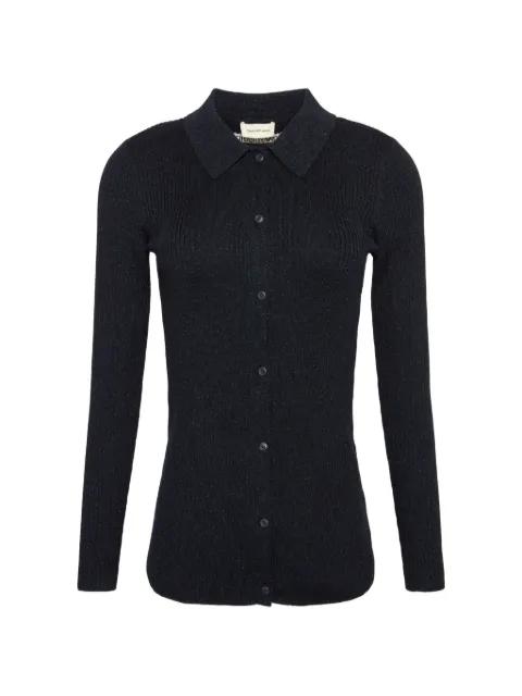 buttoned collared cardigan by CALVIN KLEIN