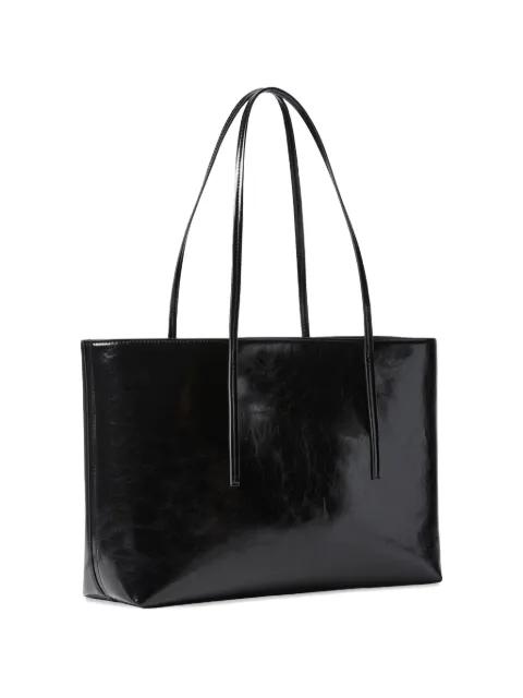 crinkled-finish shoulder bag by CALVIN KLEIN