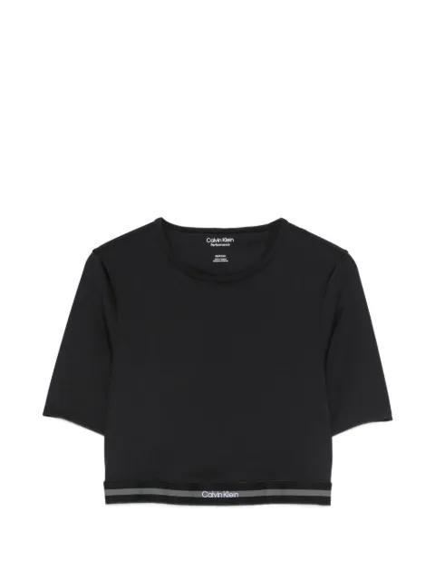 cropped T-shirt by CALVIN KLEIN