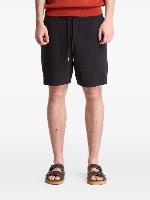 drawstring waffle-knit shorts by CALVIN KLEIN