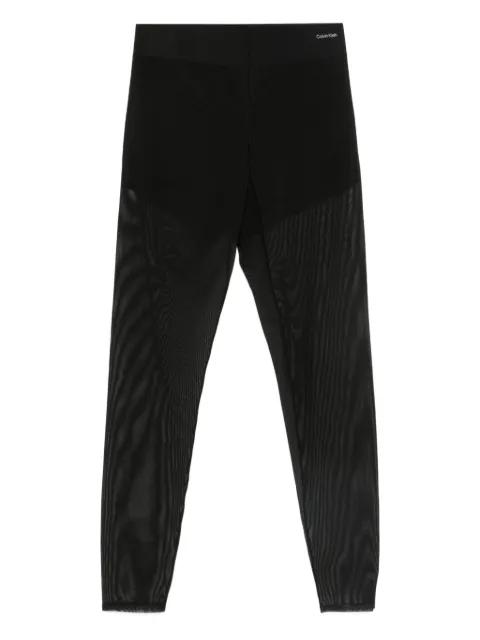 elasticated performance leggings by CALVIN KLEIN
