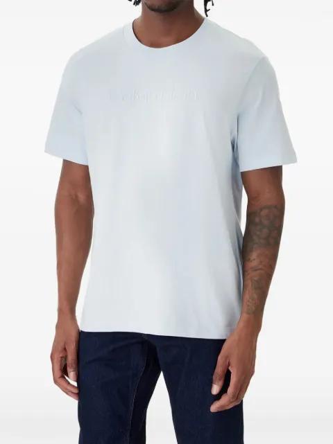 embossed T-shirt by CALVIN KLEIN