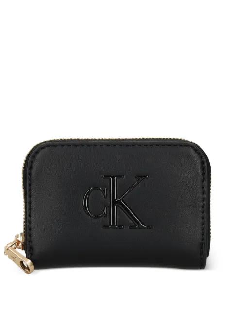 embossed-logo wallet by CALVIN KLEIN