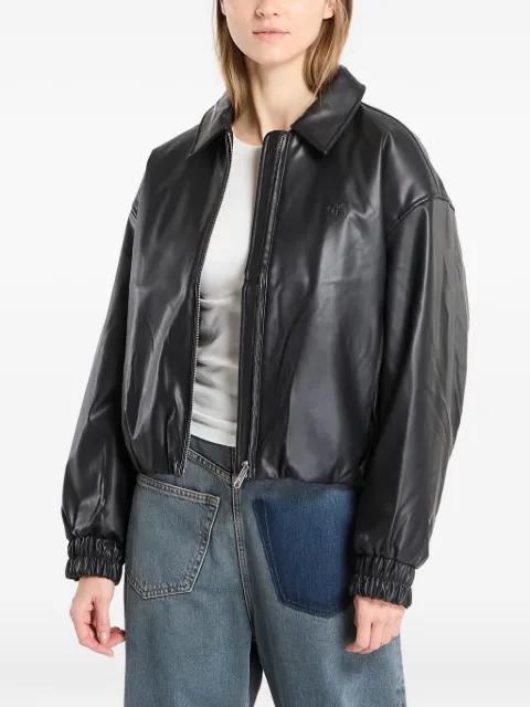 faux leather jacket by CALVIN KLEIN