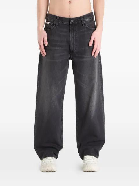 five-pocket loose-fit jeans by CALVIN KLEIN