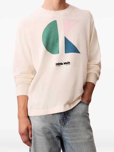graphic sweatshirt by CALVIN KLEIN