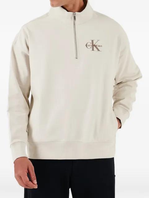 half-zip sweatshirt by CALVIN KLEIN