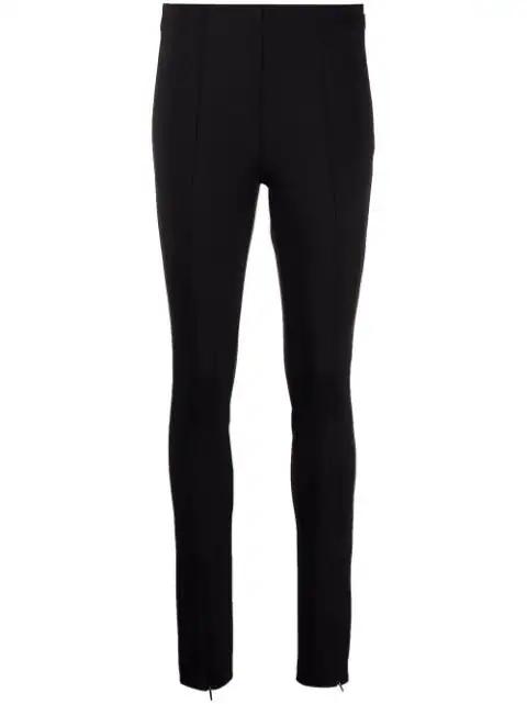 high-waisted skinny trousers by CALVIN KLEIN