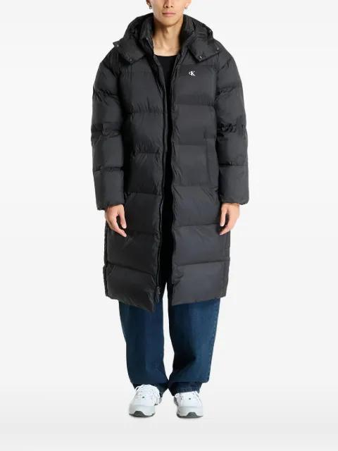 hoodied padded coat by CALVIN KLEIN
