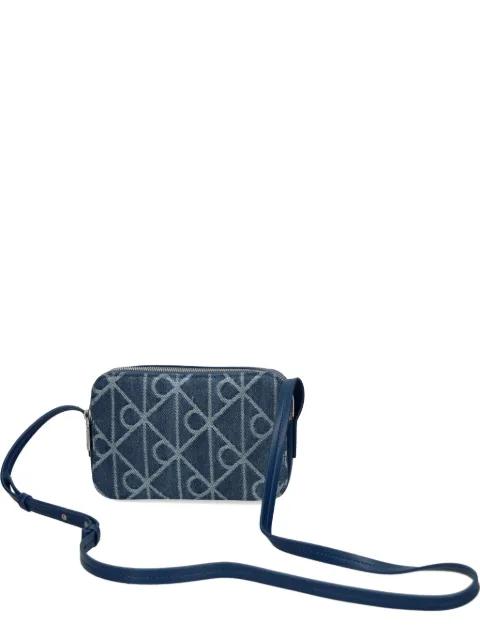jacquard cross body bag by CALVIN KLEIN