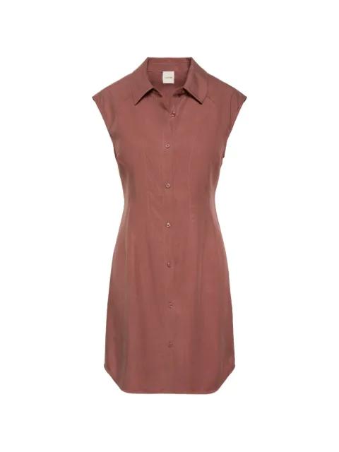 linen-blend mini dress by CALVIN KLEIN