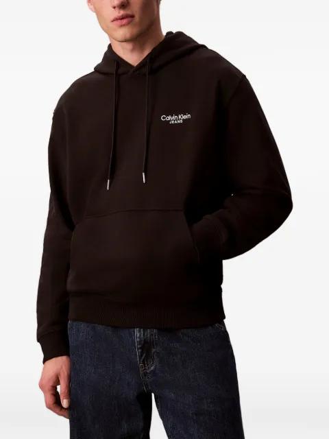logo cotton hoodie by CALVIN KLEIN