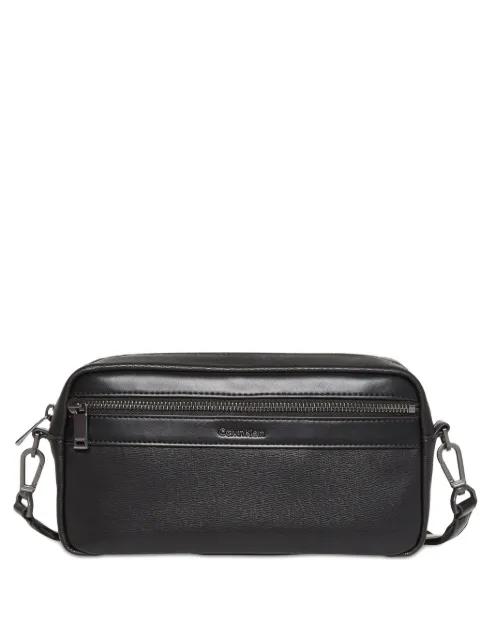 logo-debossed camera bag by CALVIN KLEIN
