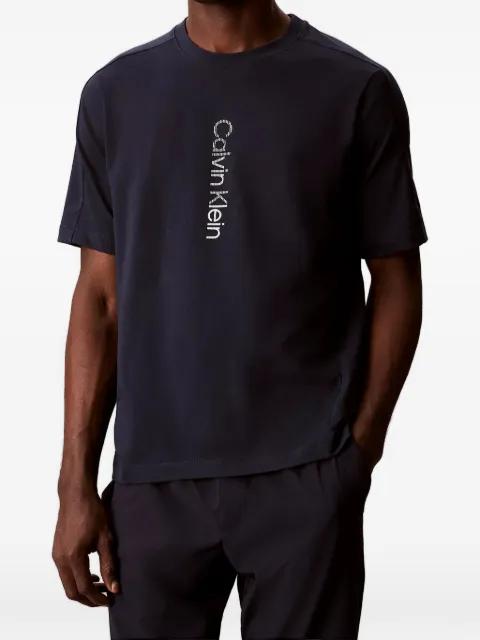 logo-detail performance T-shirt by CALVIN KLEIN