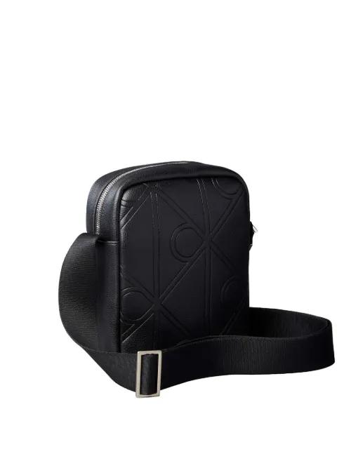 logo-embossed shoulder bag by CALVIN KLEIN
