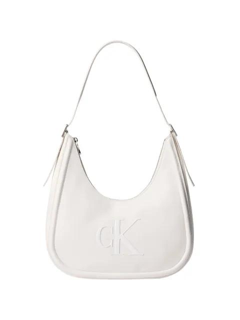 logo-embossed shoulder bag by CALVIN KLEIN