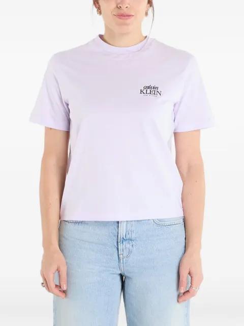 logo-embroidered T-shirt by CALVIN KLEIN