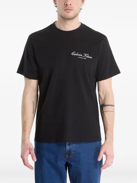 logo-embroidered T-shirt by CALVIN KLEIN