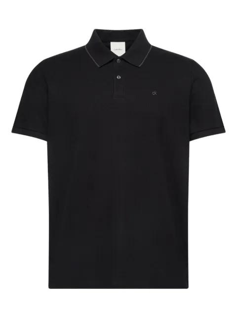 logo-embroidered polo shirt by CALVIN KLEIN