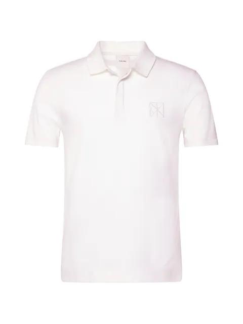 logo-embroidered short-sleeve polo shirt by CALVIN KLEIN