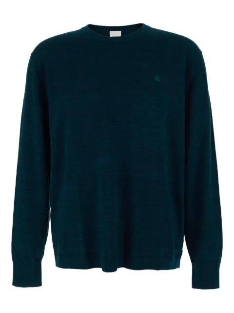 logo-embroidered sweater by CALVIN KLEIN