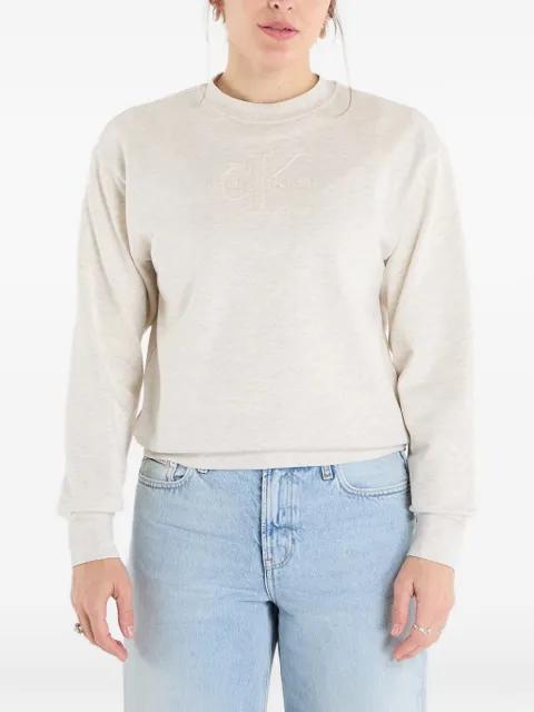logo-embroidered sweatshirt by CALVIN KLEIN