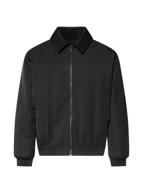 logo-embroidered zip-up jacket by CALVIN KLEIN