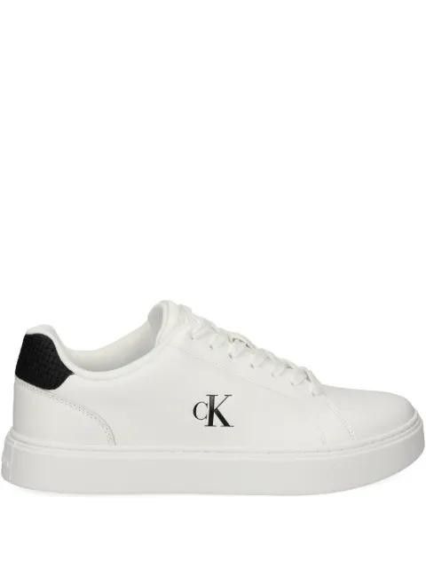 logo leather sneakers by CALVIN KLEIN