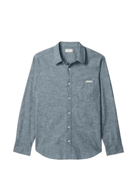 logo-patch chest-pocket shirt by CALVIN KLEIN