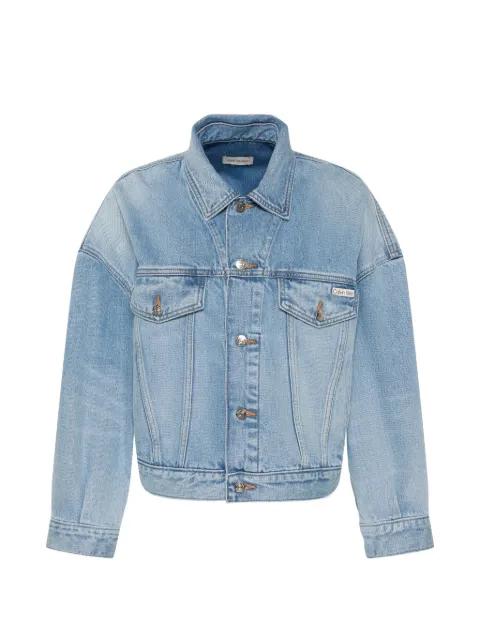 logo-patch denim jacket by CALVIN KLEIN