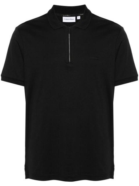 logo-patch organic cotton polo shirt by CALVIN KLEIN