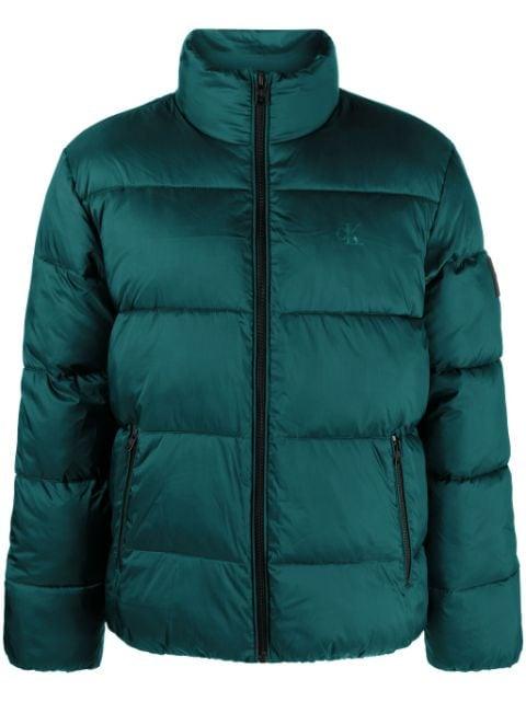 logo-patch padded-design jacket by CALVIN KLEIN