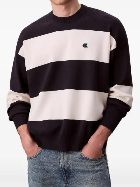 logo-patch sweater by CALVIN KLEIN