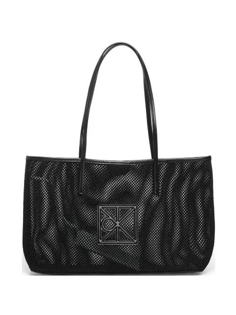 logo-patch tote bag by CALVIN KLEIN