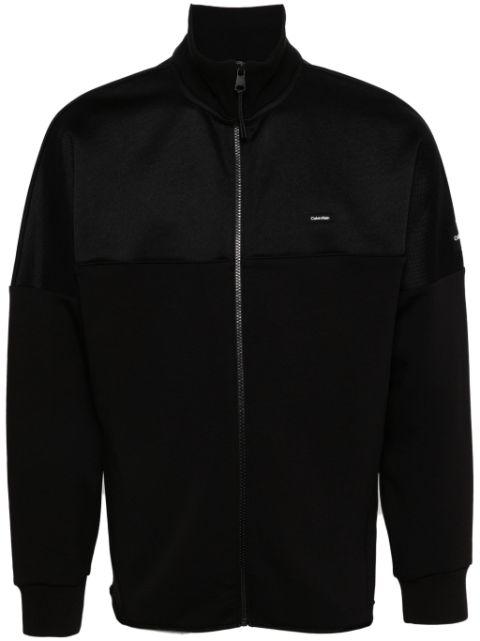 logo-patch zip-up sweatshirt by CALVIN KLEIN