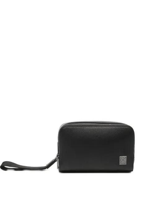 logo-plaque pebbled tote bag by CALVIN KLEIN