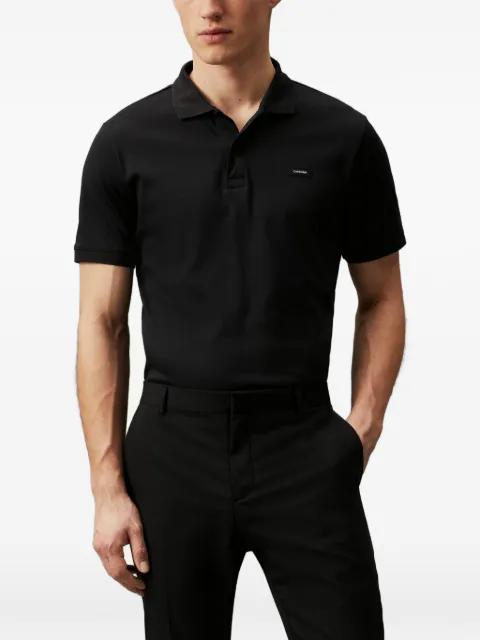 logo plaque polo shirt by CALVIN KLEIN
