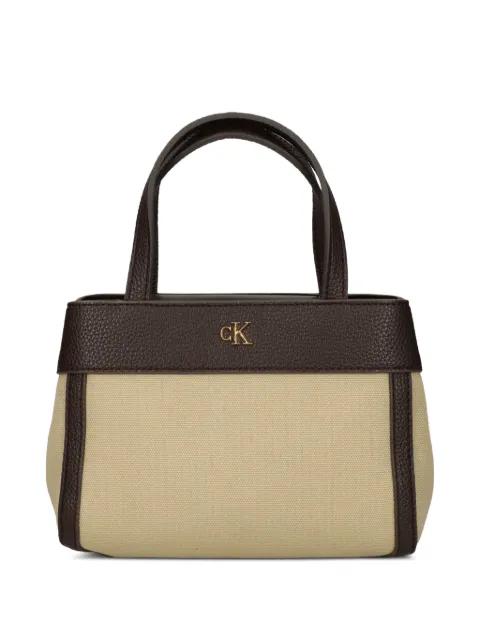 logo-plaque tote bag by CALVIN KLEIN