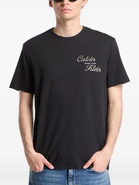 logo-print T-shirt by CALVIN KLEIN