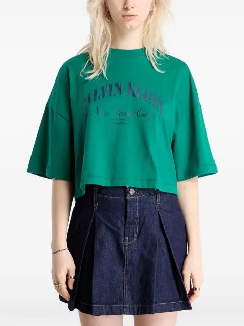 logo-print T-shirt by CALVIN KLEIN