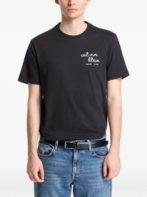 logo-print T-shirt by CALVIN KLEIN
