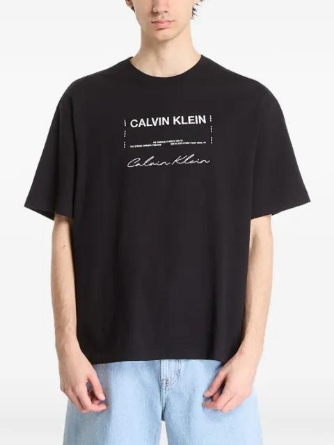 logo-print T-shirt by CALVIN KLEIN