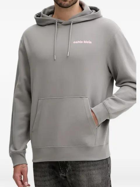 logo-print hoodie by CALVIN KLEIN