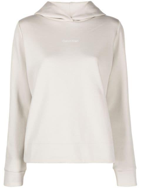 logo-print hoodie by CALVIN KLEIN