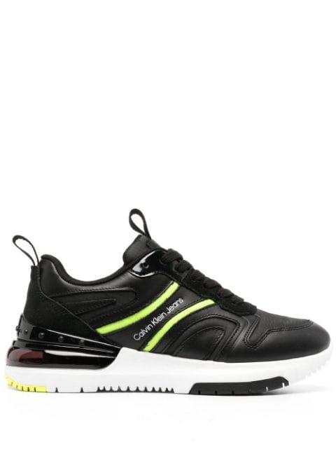 logo-print lace-up sneakers by CALVIN KLEIN