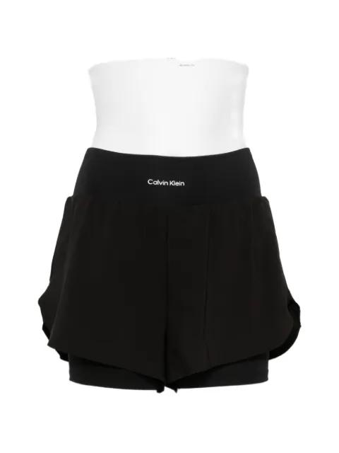 logo-print layered shorts by CALVIN KLEIN