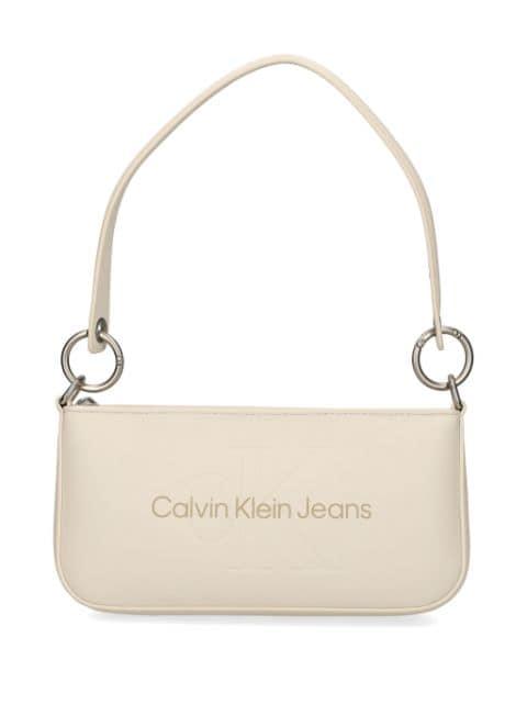 logo-print shoulder bag by CALVIN KLEIN