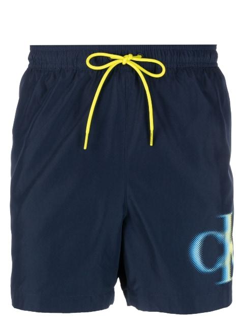 logo-print swim shorts by CALVIN KLEIN