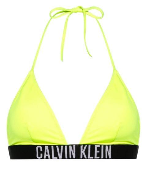 logo-underband bikini top by CALVIN KLEIN