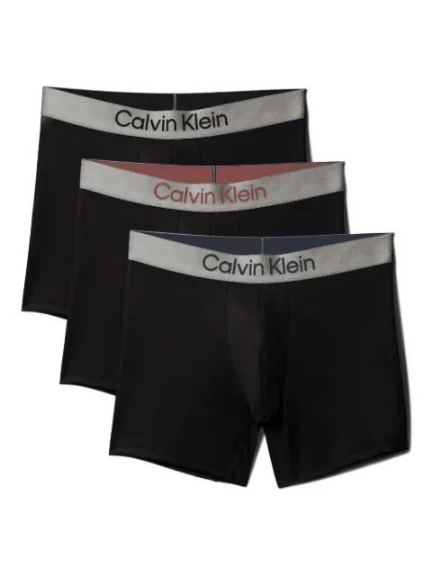 logo-waistband boxers (set of three) by CALVIN KLEIN
